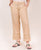 Beige Pants with Ladder Lace