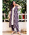 Indo Western Style 3 Piece Long Cotton Kurta Set
