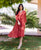 Naina Block Printed Tiered Dress