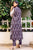 Indo Western 3 Piece Long Cotton Kurti with Pants and Jacket for Women