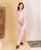 Lilac Shirt Style Pajama Set