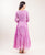 pink cotton indo western style women gowns online