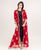 Fresh And Sassy Designer Jacketed Long Dress With Gold Prints